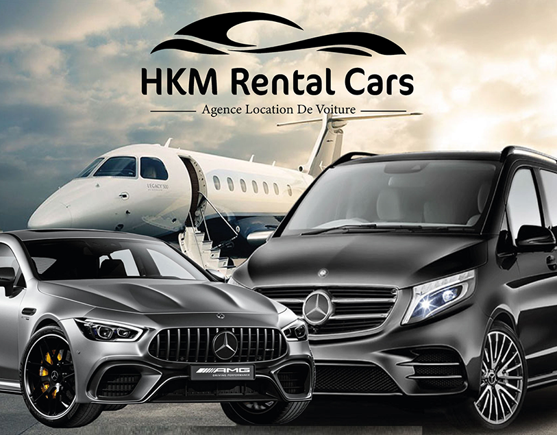 Conception graphique HKM rental cars