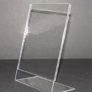 Support L en plexiglass