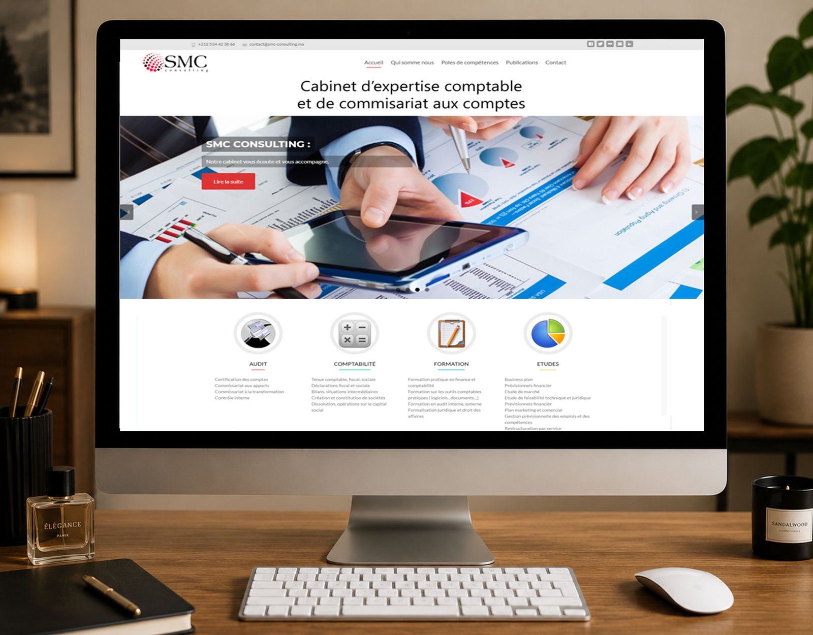 Site web statique smc-consulting