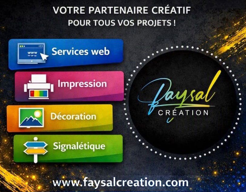Conception graphique Faysal Création
